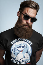 Coolest Papa Bear Ever Shirt, Polar Bear Fathers Day Shirt, Cool Papa T-Shirt, Fathers Day Gift For Daddy, New Dad T-shirt For Him S-205